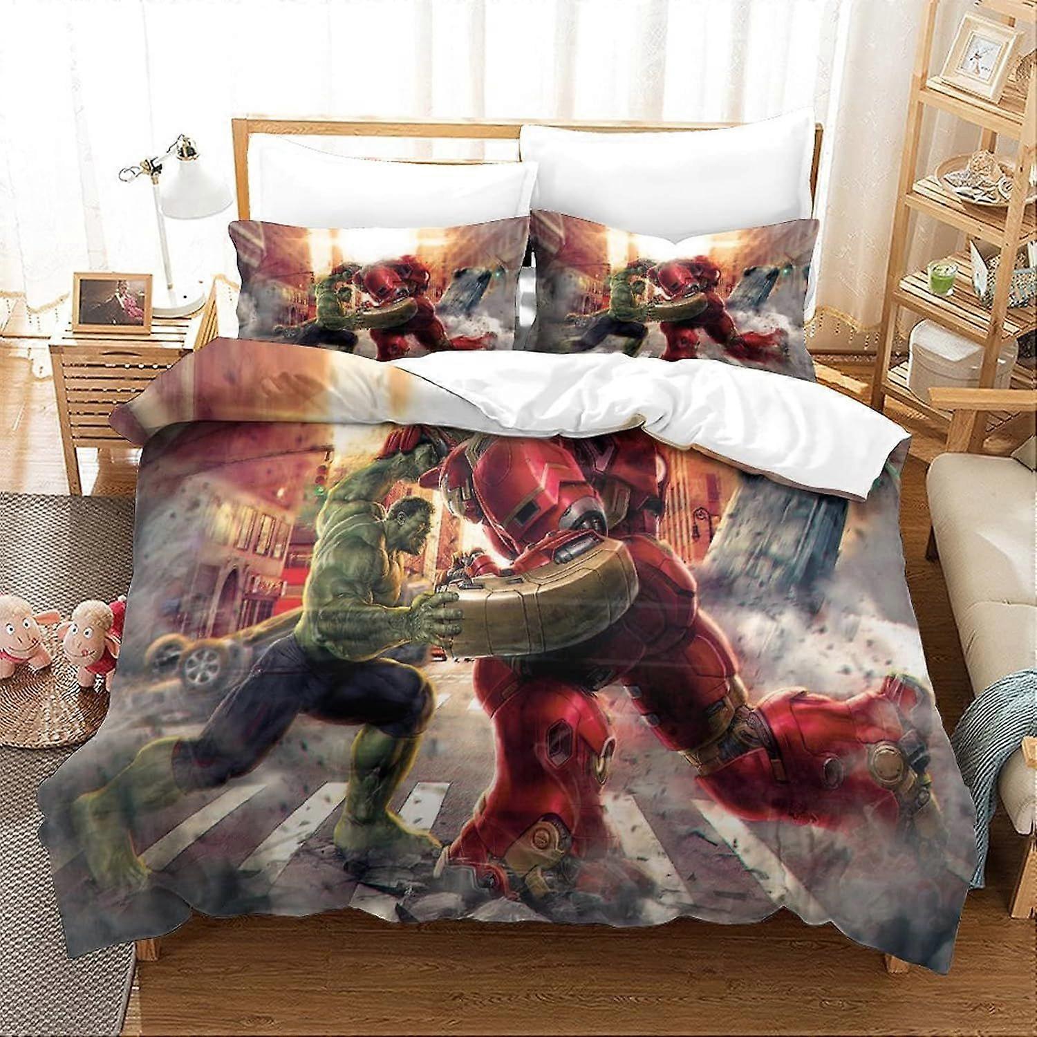 xzz684 Duvet Cover Iron Man Movie Poster Duvet Cover 140X200CM