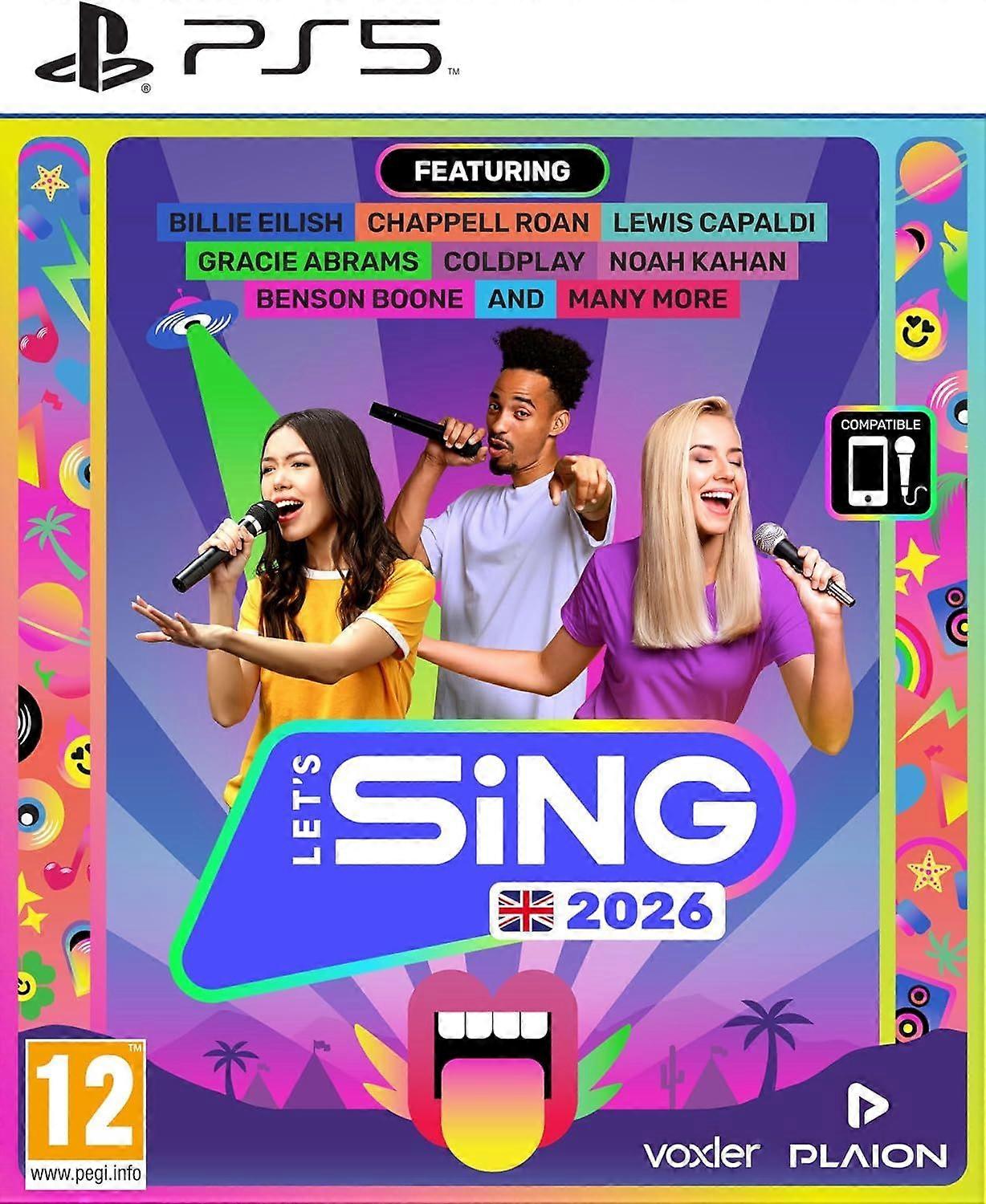 Lets Sing 2026 PS5 Game (Standard Editon)