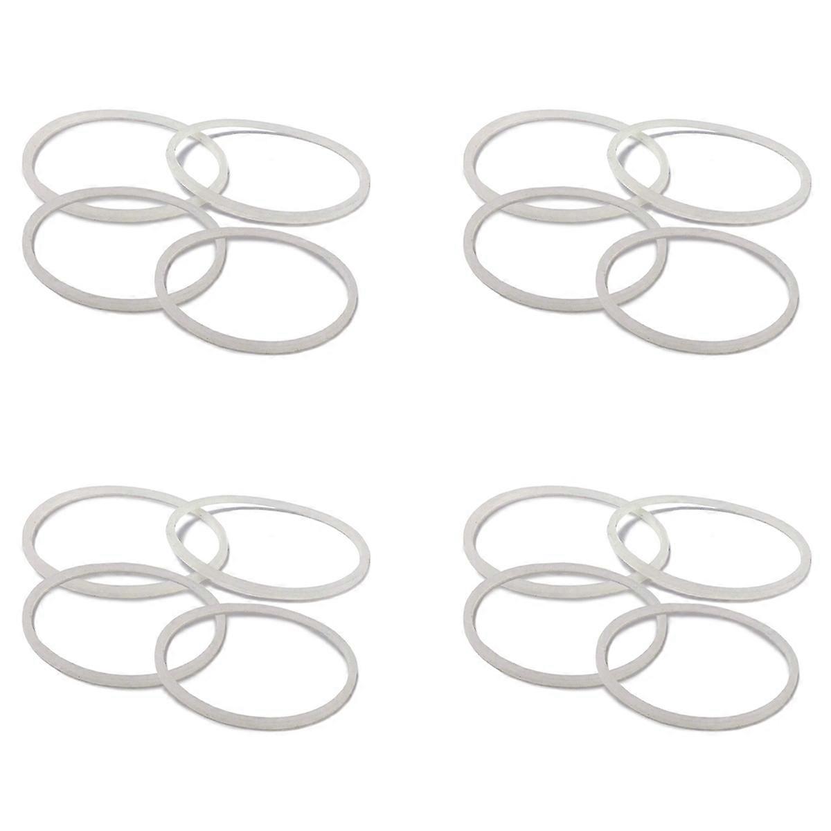 Gaskets Rubber Seal Ring for Magic Blender Flat/ 4 Pack