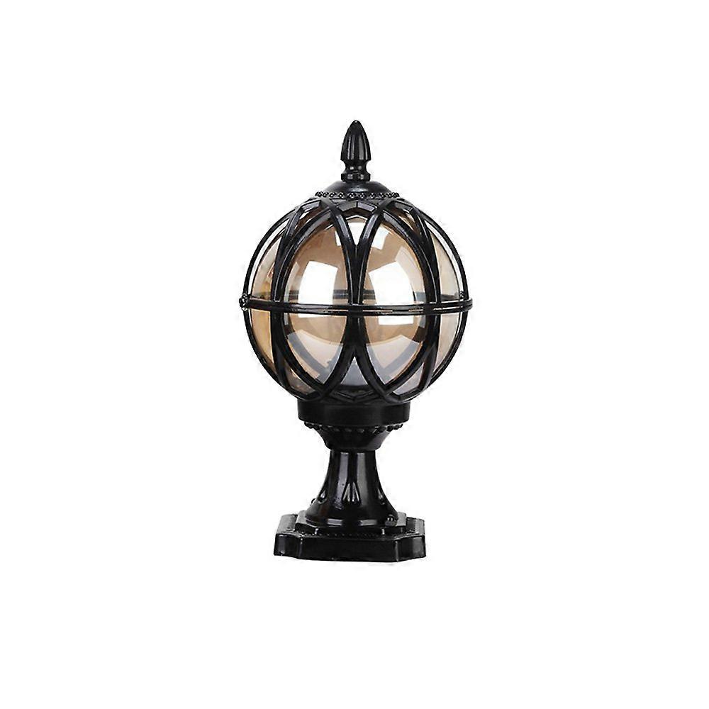 Post Pillar Lantern Outdoor Waterproof Garden Lamp Black Pathway Lighting Wall Door Column Patio Decoration