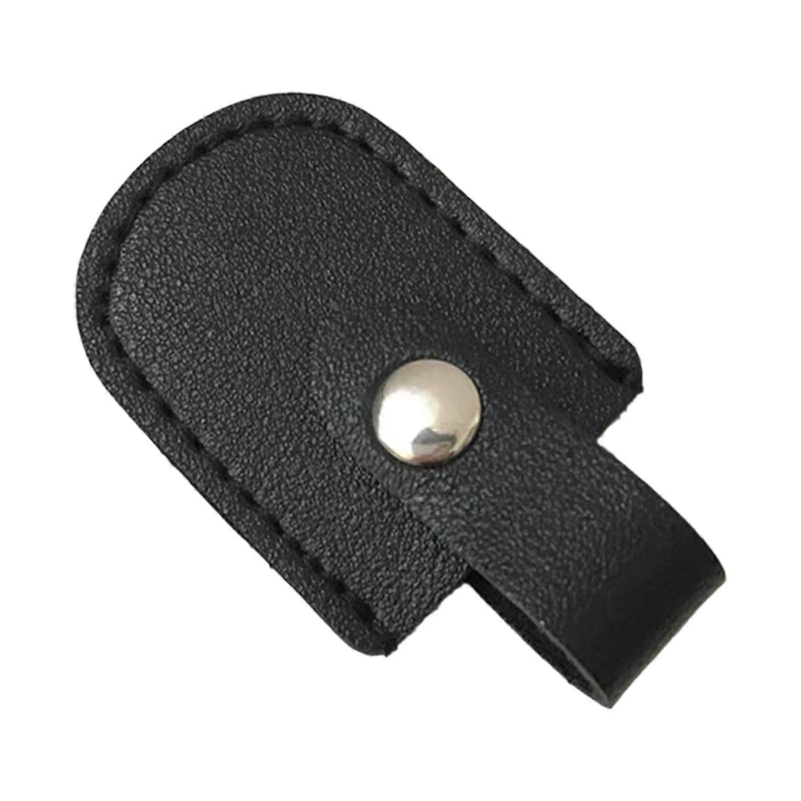 Leather Sheath Scissor Case Leather Scissor Holder Black Leather Texture For Cooking Lovers