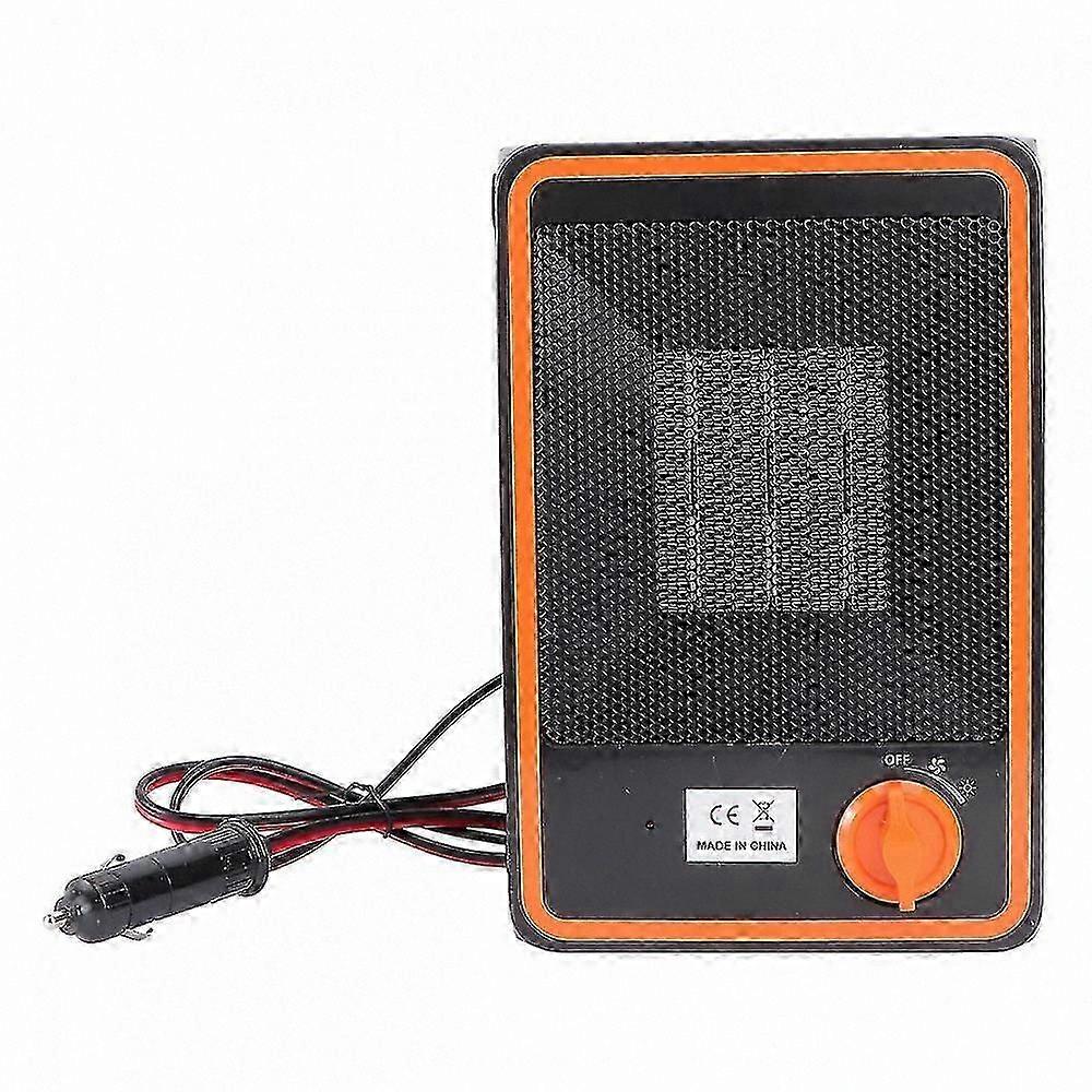 Portable 24V 380W Vehicle Heater for Cars, Trucks, RVs, and Automobiles with Fast Heating and Fan Functionality