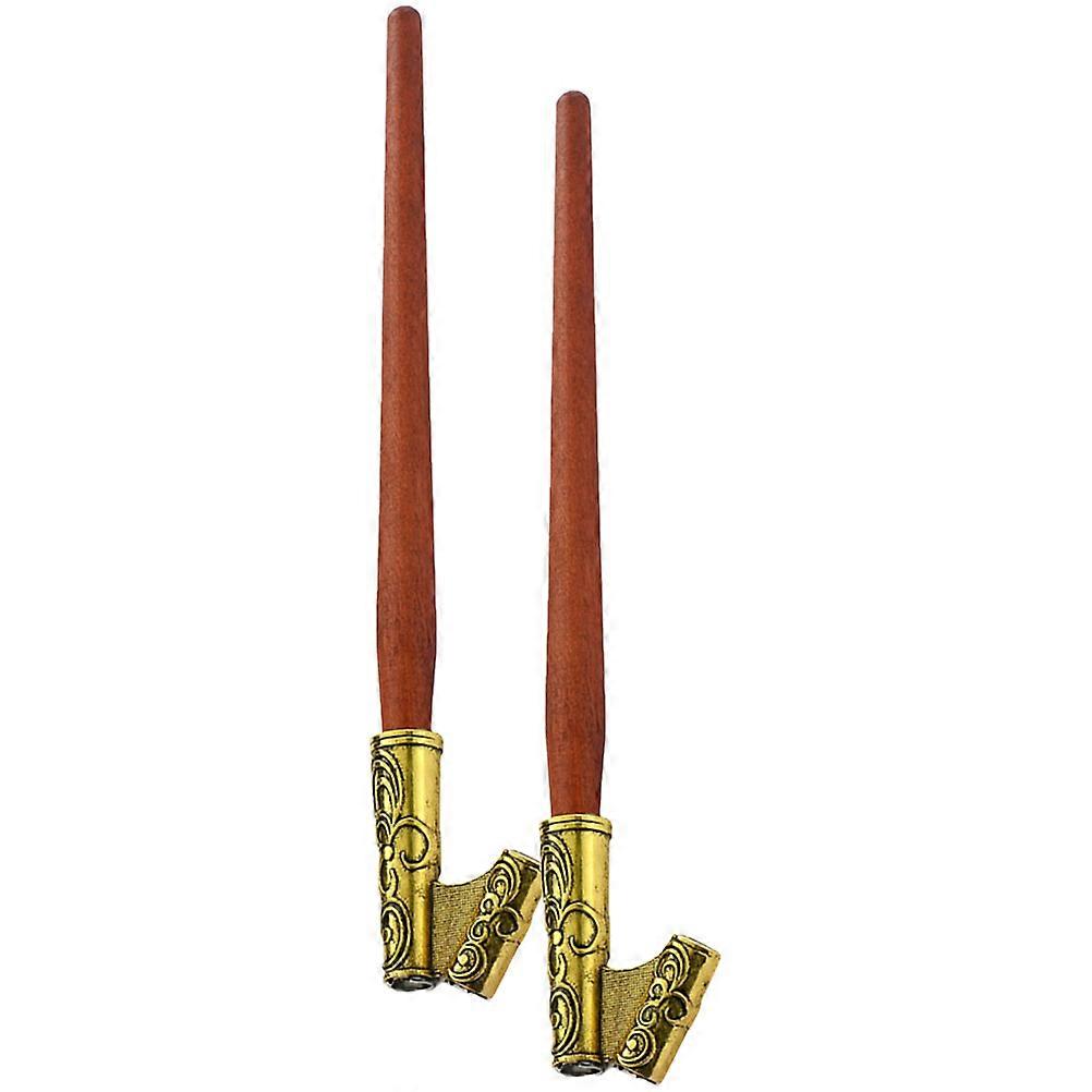 Dip Pen Nib Holder Wooden Handle for Calligraphy 4Pcs Multi Color Pens