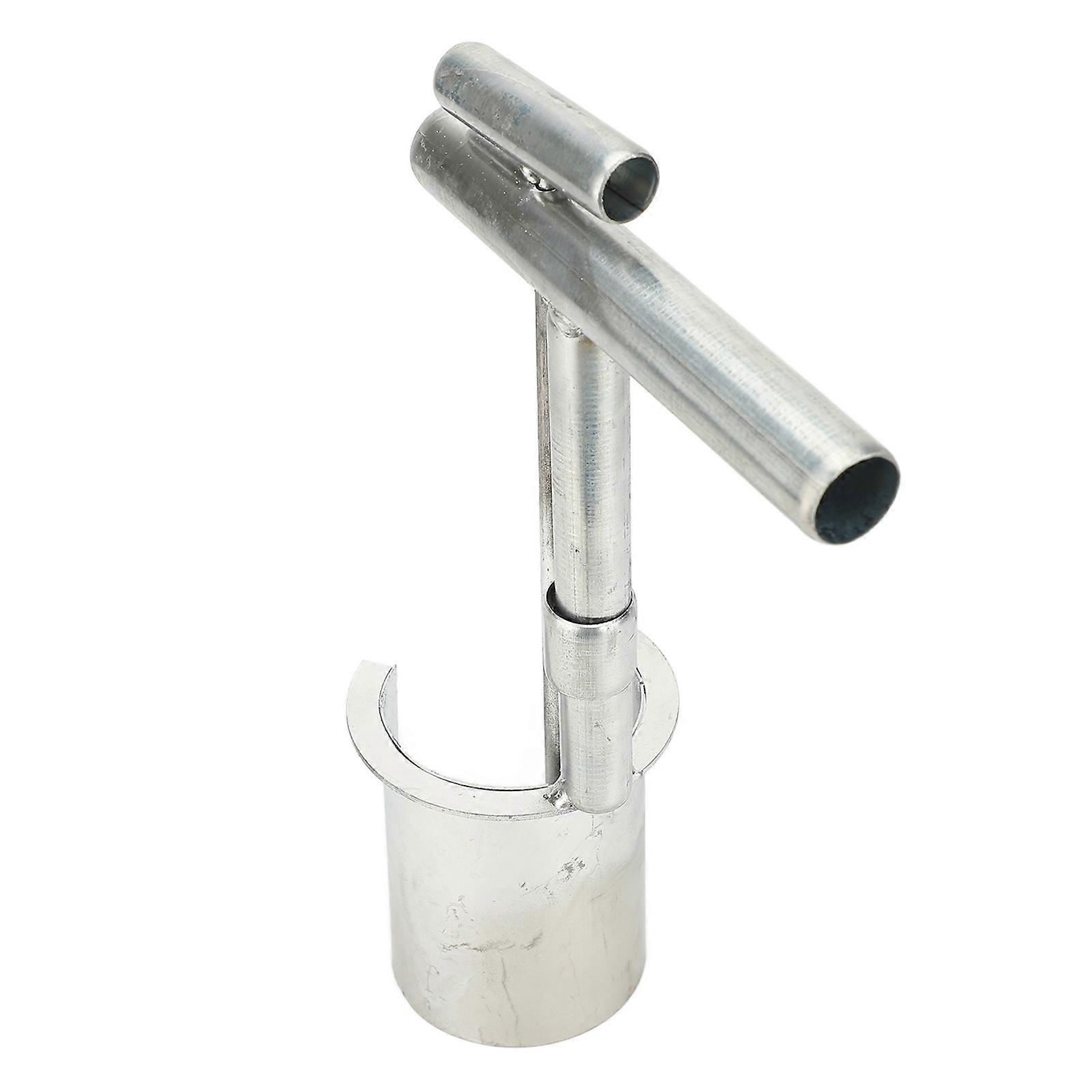 Alloy Bulb Planter Tool 32x8cm Handheld Soil Sampler 470g