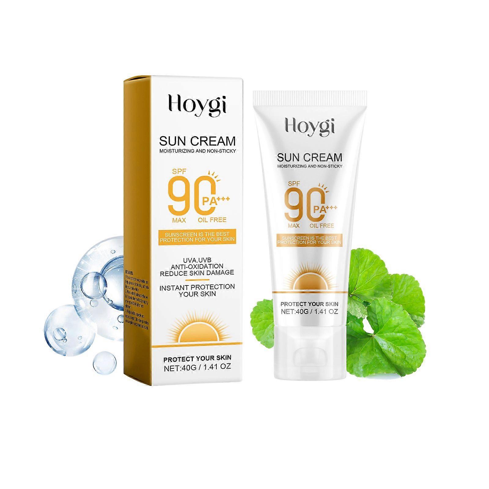 Hoygi Moisturizing Protective Cream Summer Outdoor Protective Skin Moisturizing Refreshing Uv Isolation Cream