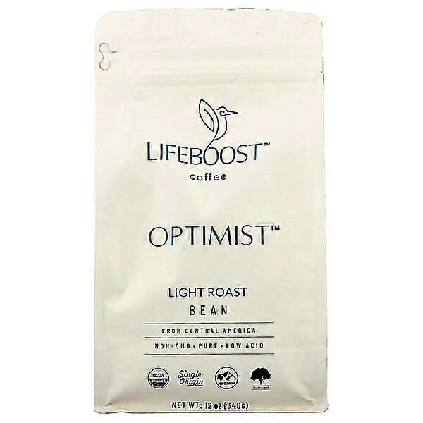 Lifeboost, Coffee, OptimistÃÂ¢ÃÂÃÂ¢, Bean, Light Roast, 12 oz (340 g)