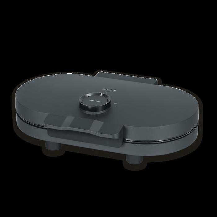 Waffle Maker - Black Line - Double Plate - Adjustable Temperature - Vertical Storage - Non-stick