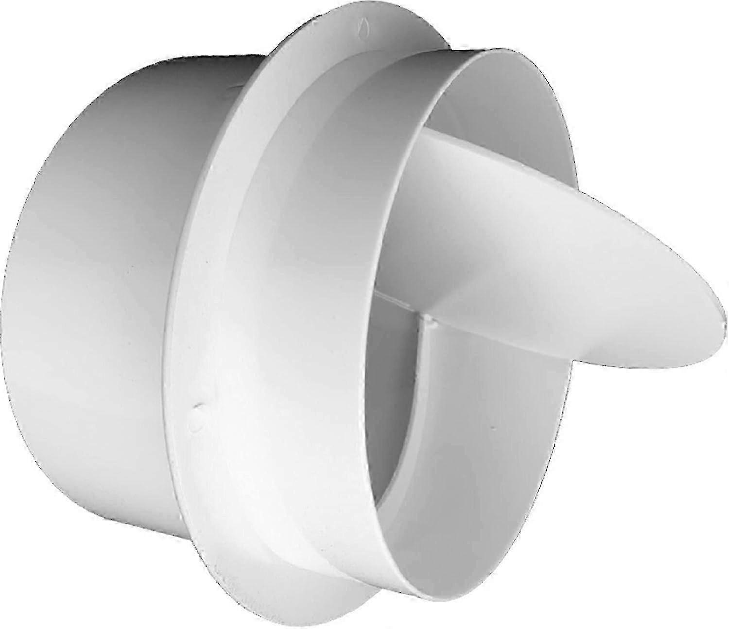 Duct Pipe Check Valve 80mm Rear Draft Register Extractor Fan Rear Flap for Vmc Ventilation System - 3in 25-26s