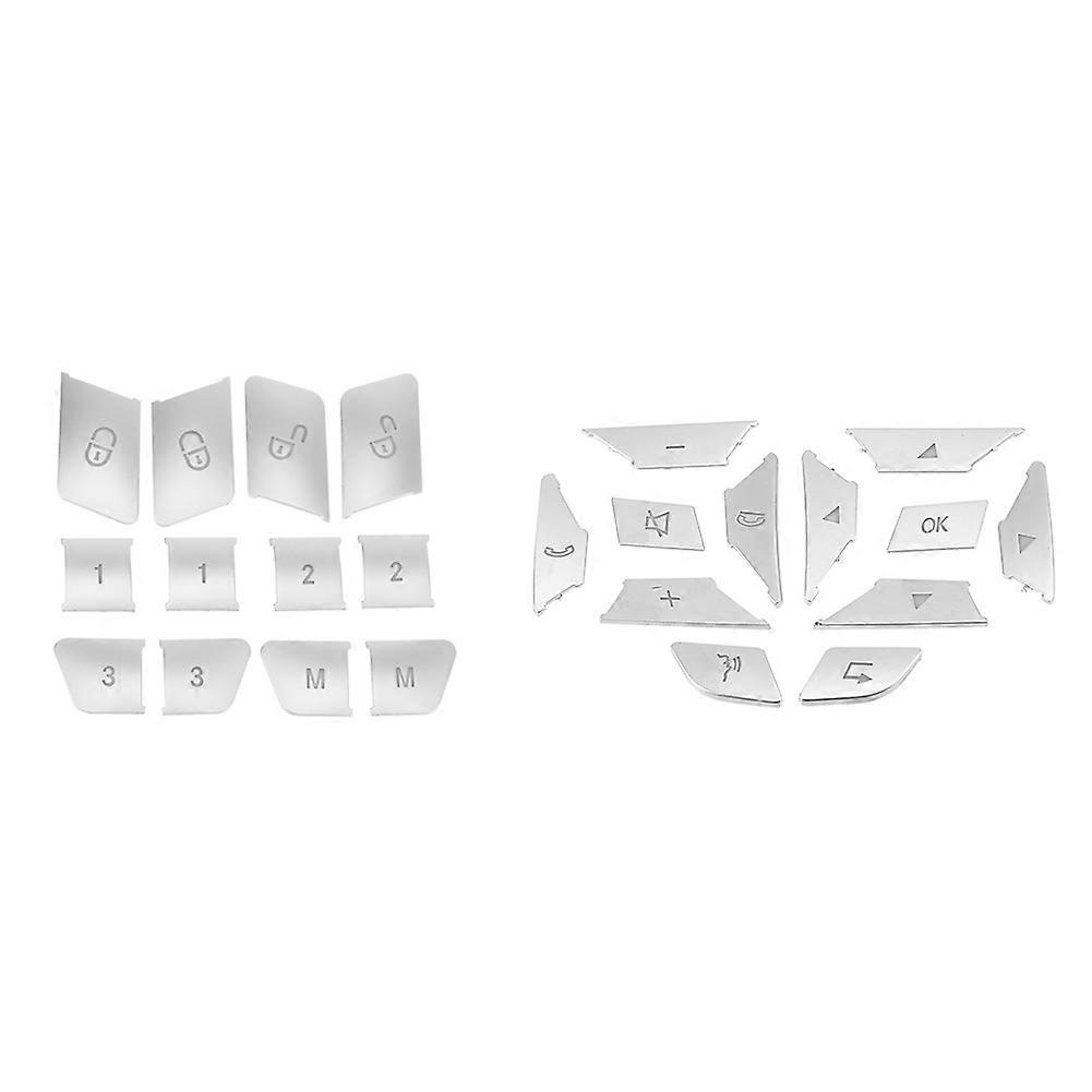 Steering Wheel Button Switch Cover for C E Ml Cla Gla