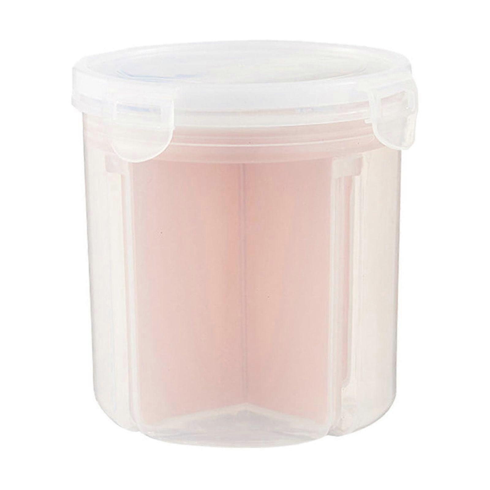 Fnyoxu 1.5L Lager Box Transparent Plastic Storage Box Dry Dried Food Storage Box Container Box
