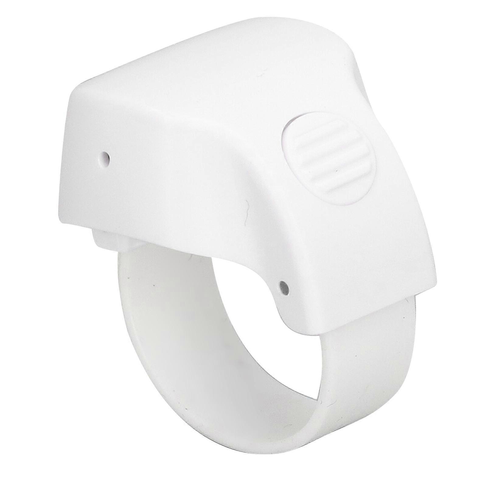 Selfie Remote Control Bluetooth Controller Cell Phone Selfie Controller Selfie Ring White 