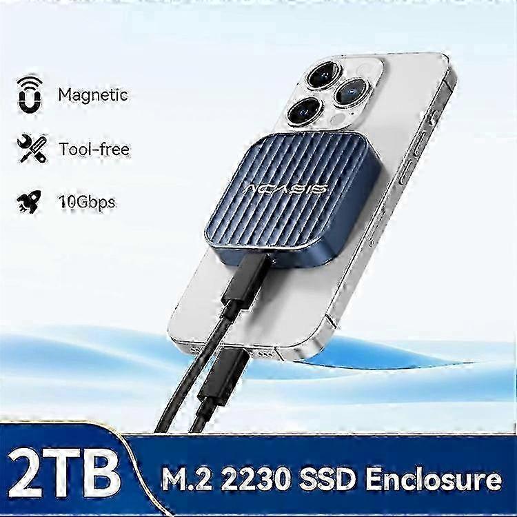 ACASIS EC-6609AIR Magnetic Type-C Mobile Phone Tablet Hard Drive Box Solid-state NVMe / M.2 Mobile Hard Disk Enclosure miao4