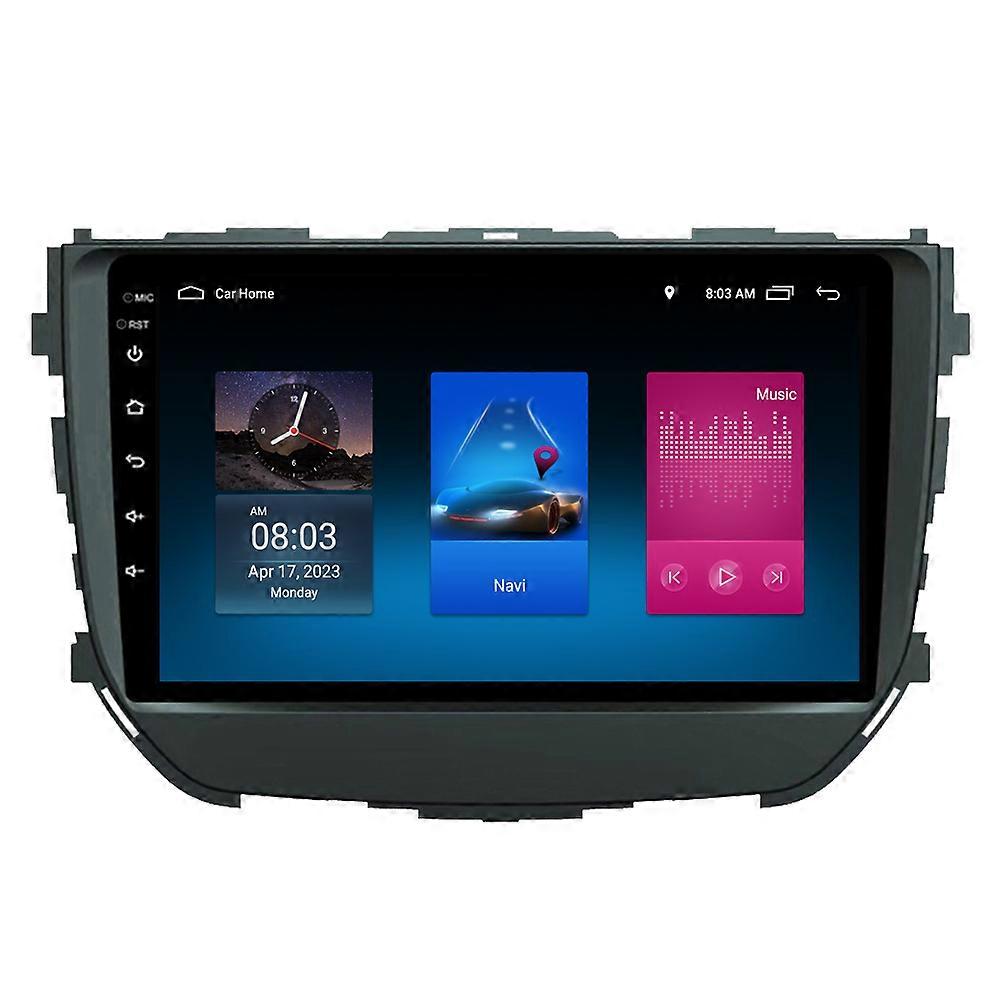 RoverOne Car Stereo Radio Bluetooth CarPlay Android Auto GPS Sat Nav Touch Screen for Suzuki Vitara Brezza 2016 - 2019