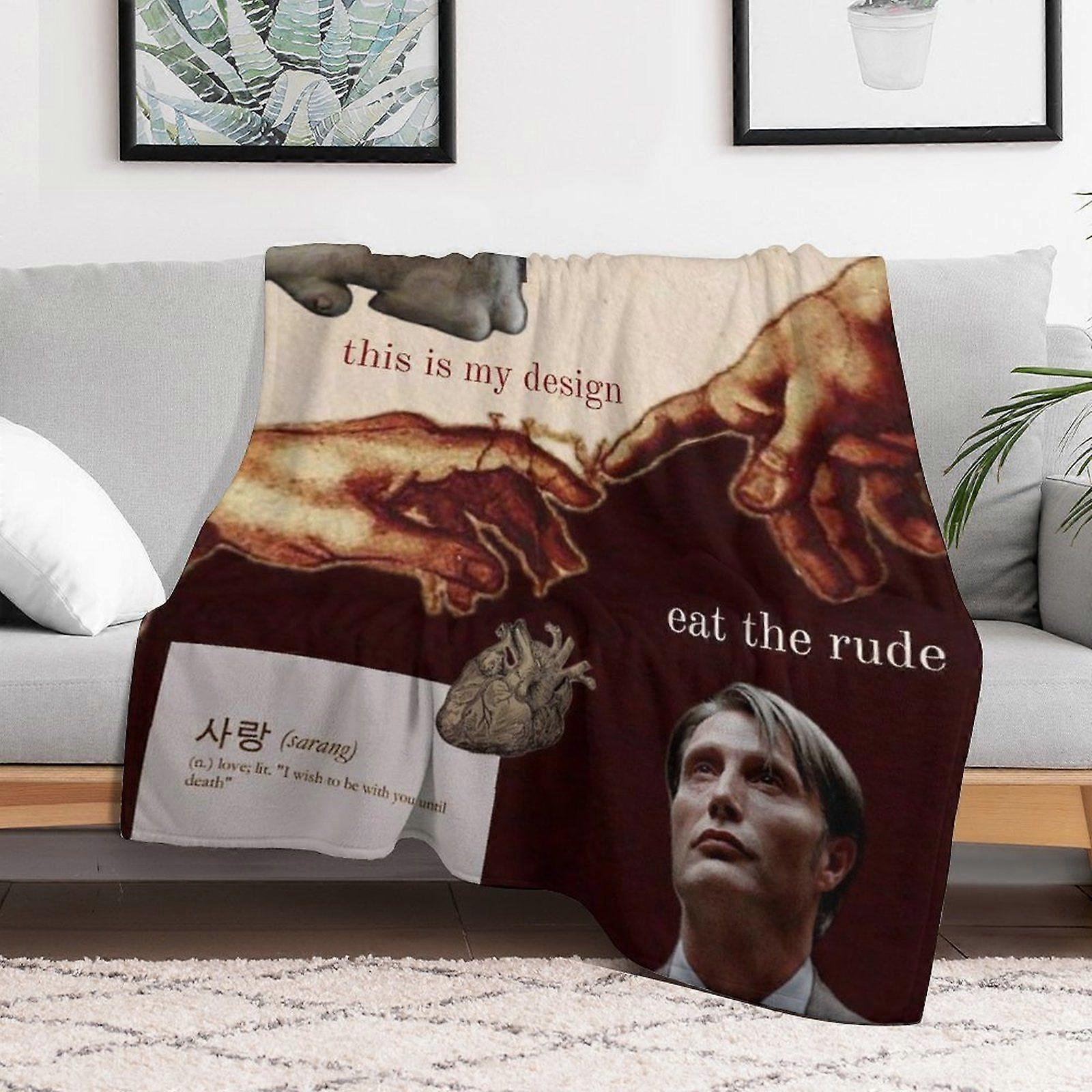 Mads mikkelesn Bärbar, mysig filt för bil, kyligt väder, utomhus, resor, noppfri, tvättbar, skonsam känsla