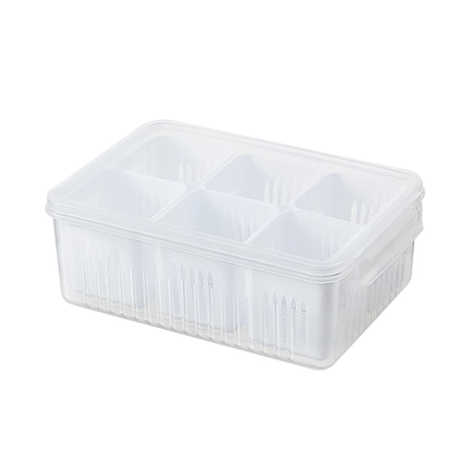 Onion Seasoning Storage Box Kitchen Drain Bowl Fridge Container With Filter Preservation Drain Box
