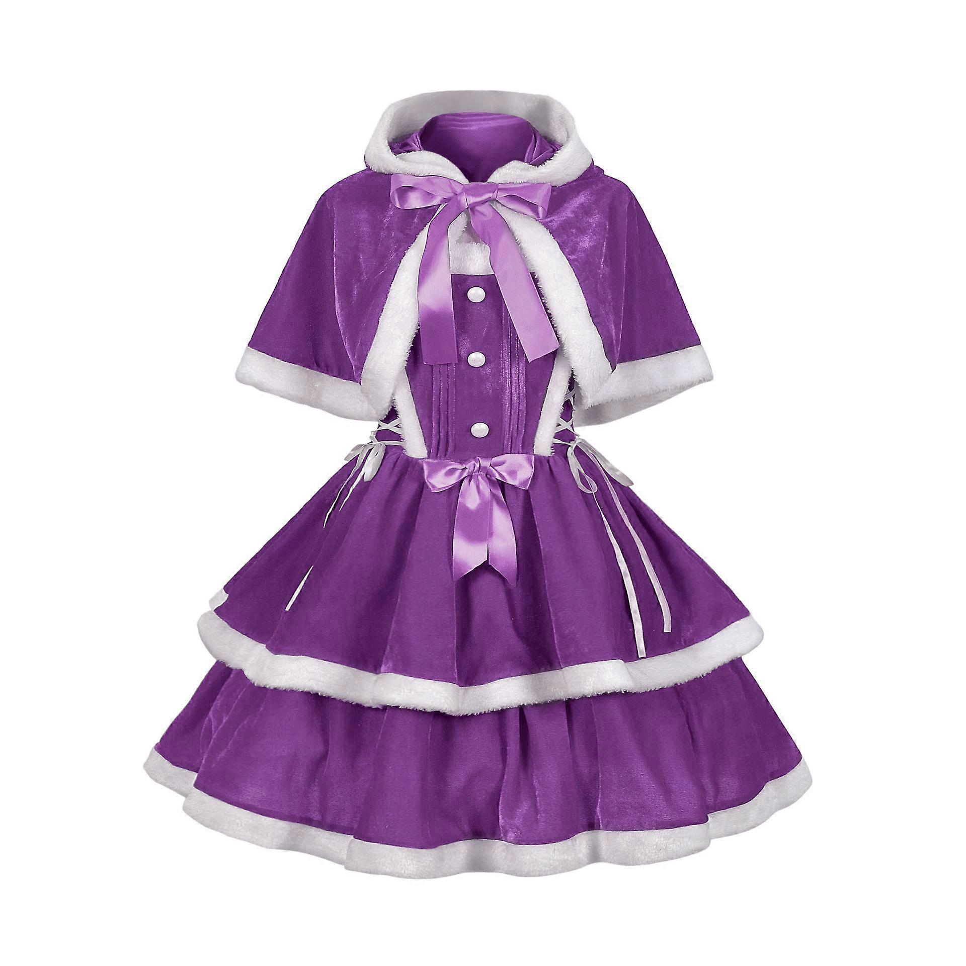 Medieval Christmas Dress Lolita Style COS Stage Costume 2025 New Party Theme Outfit