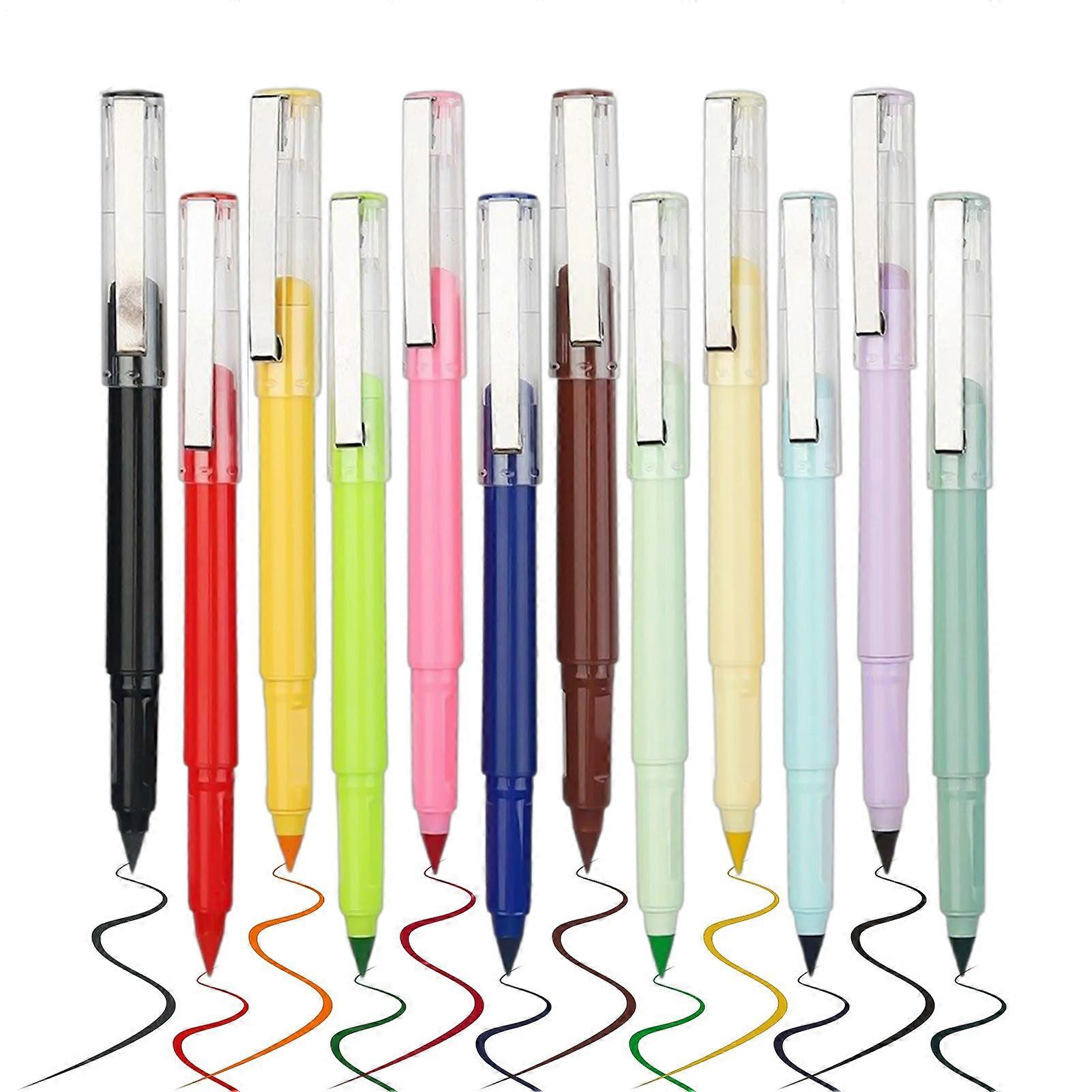 Inkless Pen 12Piece Reusable Pencil Set For Home Office School Drawing No Sharpening Required For Kids And Students