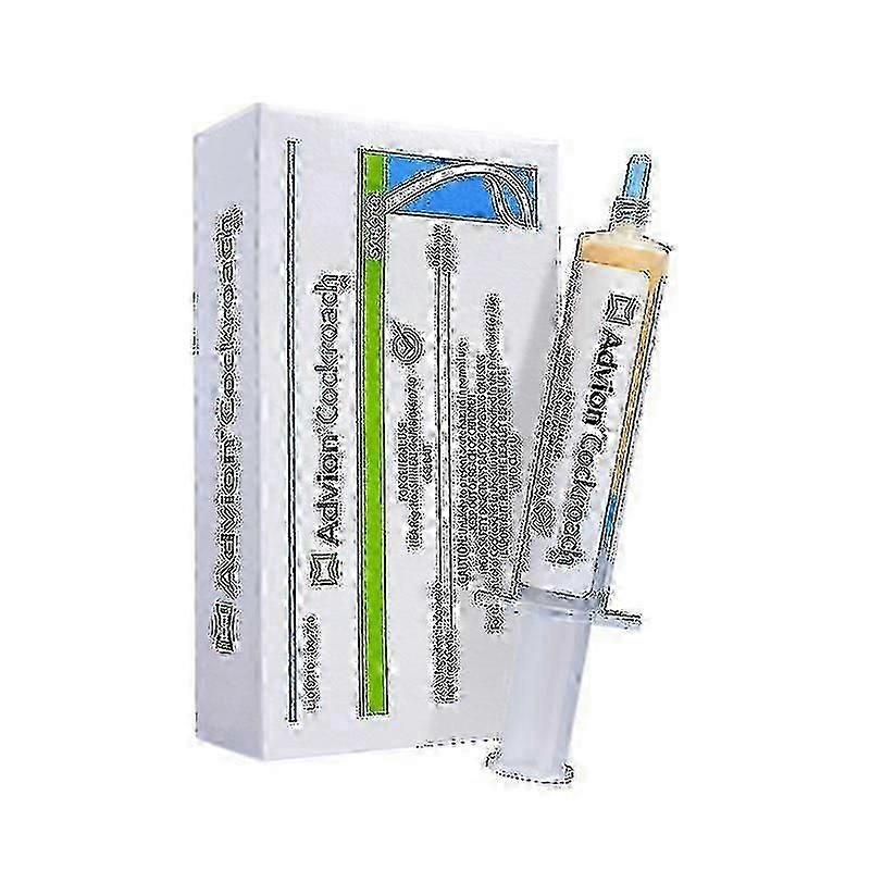 Cockroach Gel Bait Roach Control Pest Killer with Plunger Tip for Floor Kitchen 1pc