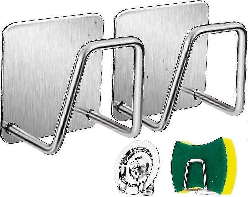 Sponge Holder with Strong Adhesion & Anti-Rust Properties