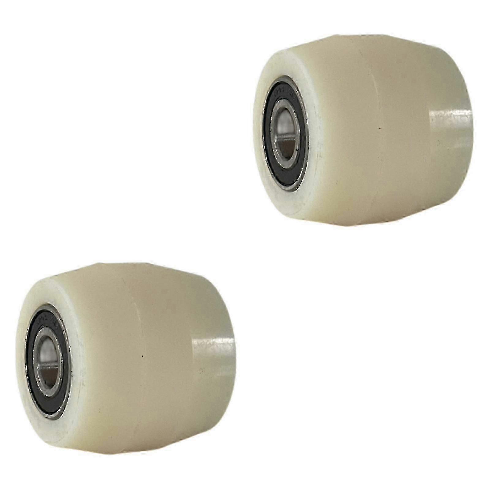 2 kpl 80 mm x 70 mm lava-auton pyörärulla laakereilla, trukin lisävarusteet, tukeva litteä hihnapyörä, kuorma-auton kuormapyörä