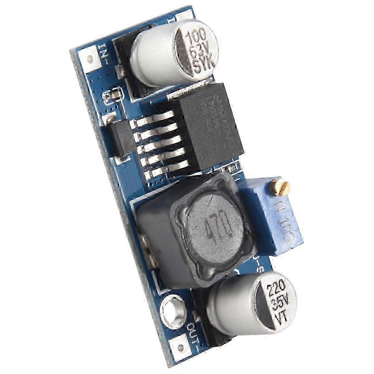 48V adjustable step-down regulator module, DC-DC, LM2596HV input, 4.5-60v power module  0709 Edition 1105