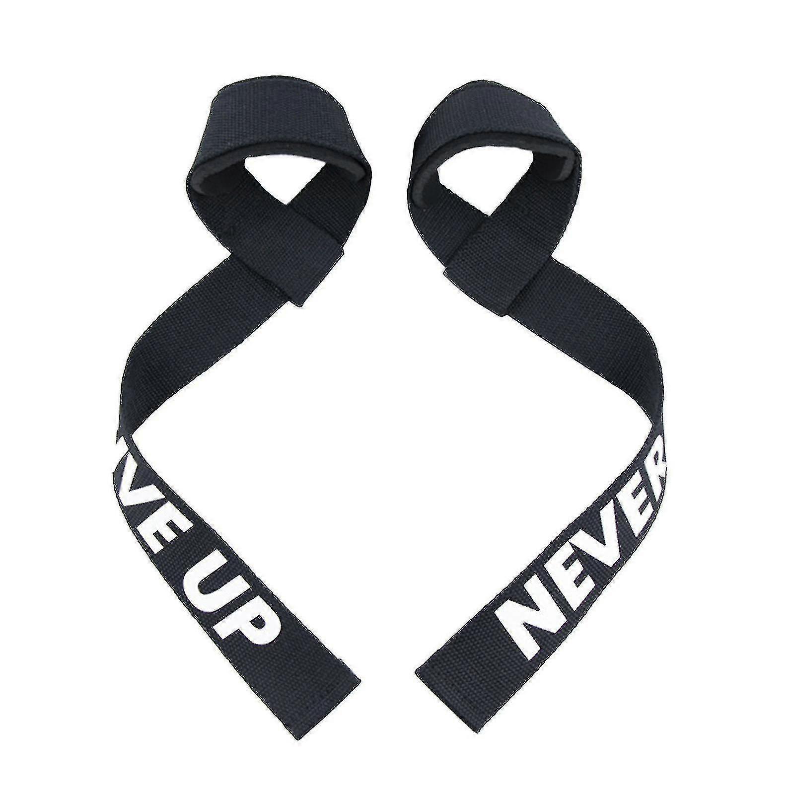 Vektløftingsstropper Polstrede håndleddsstyrketreningsstøtte Markløftstropper for menn