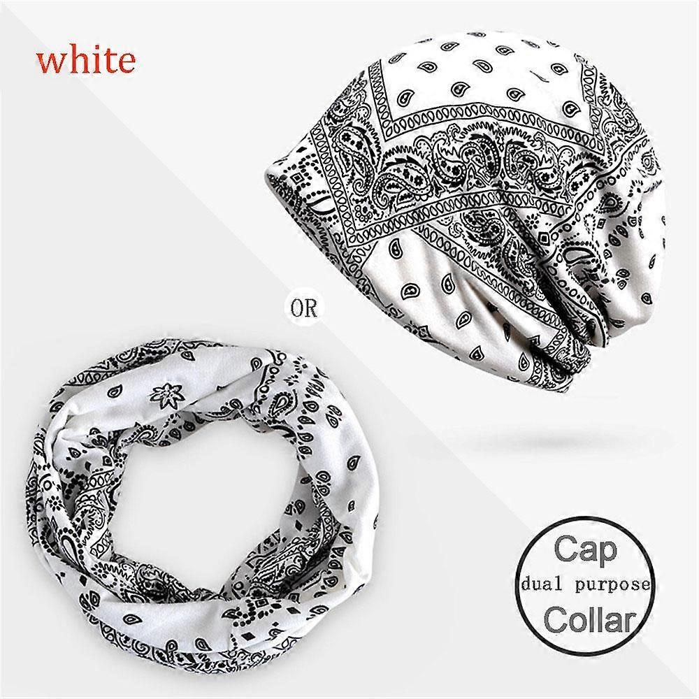 Elastic Soft Spring Summer Beanies Two Layers Chemo Hat Head Wrap Muslim Hijabs Turban Caps Scarf