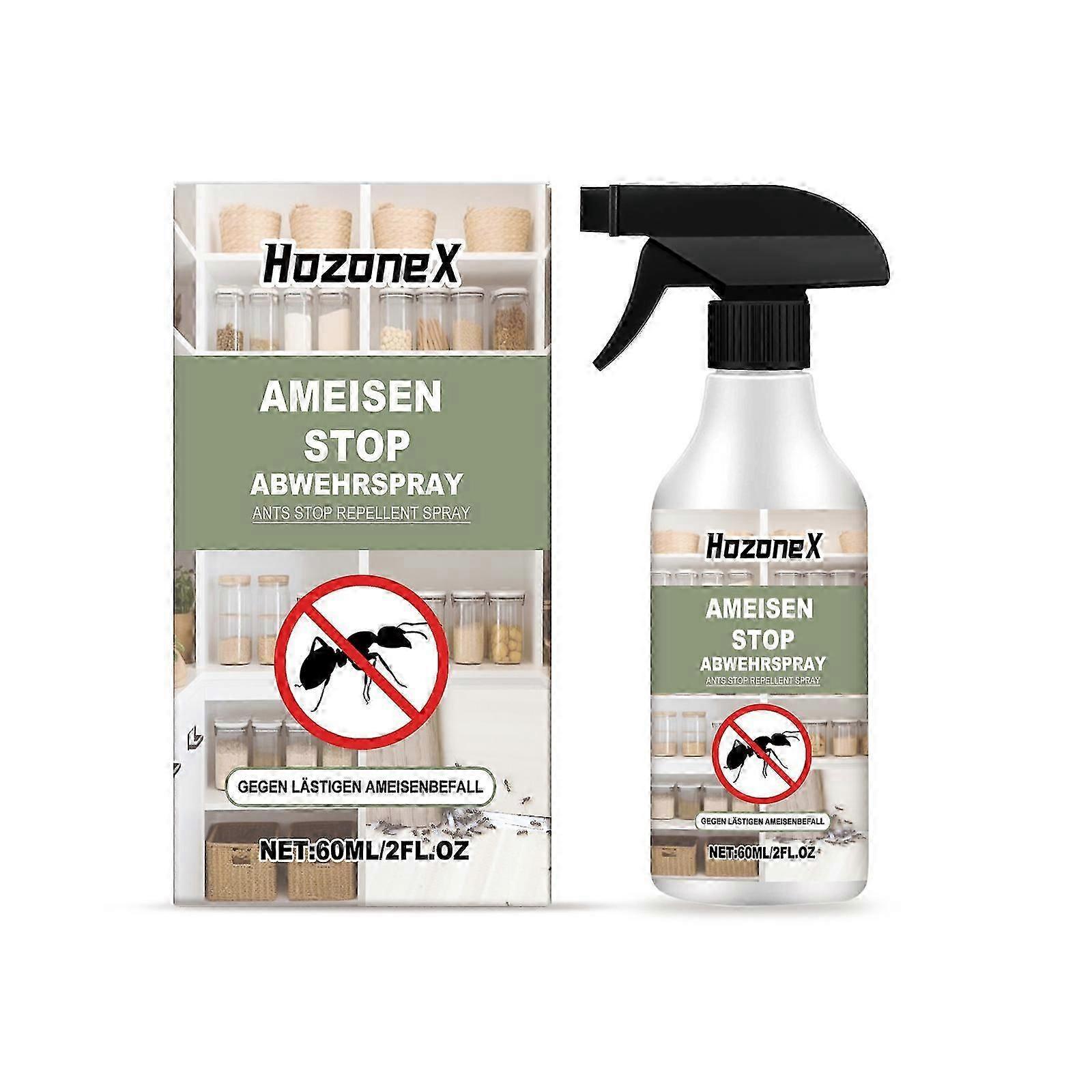 Hozonex Ant Repellent And Protective Spray Is A Universal Protective Agent For Home, Outdoor, Kitchen, Window Sills And Corners