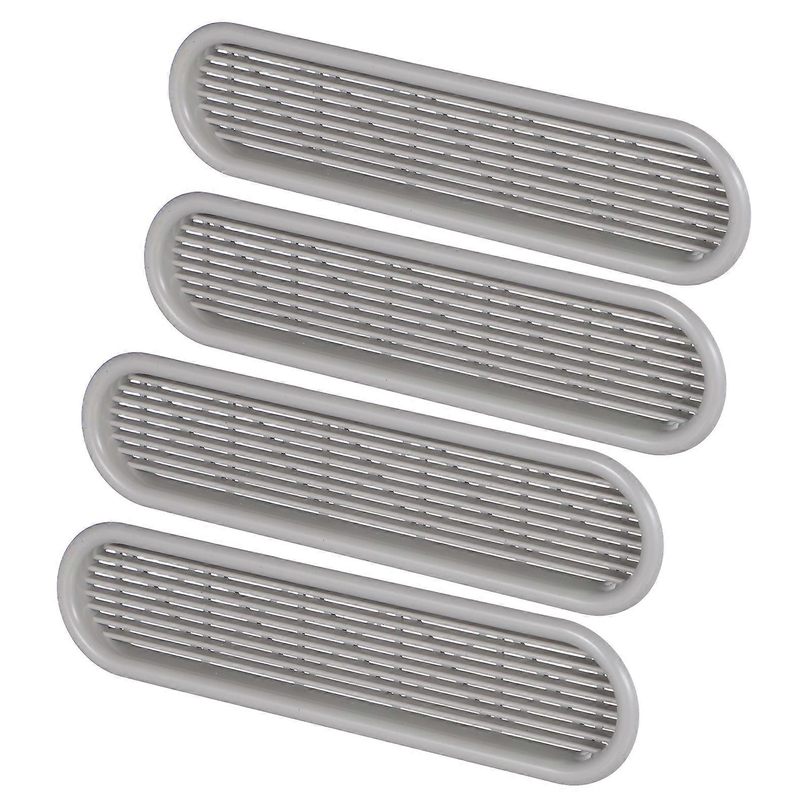 Wardrobe Air Vent 4Pcs Plastic Ventilation Grille for Shoe Cabinet Use