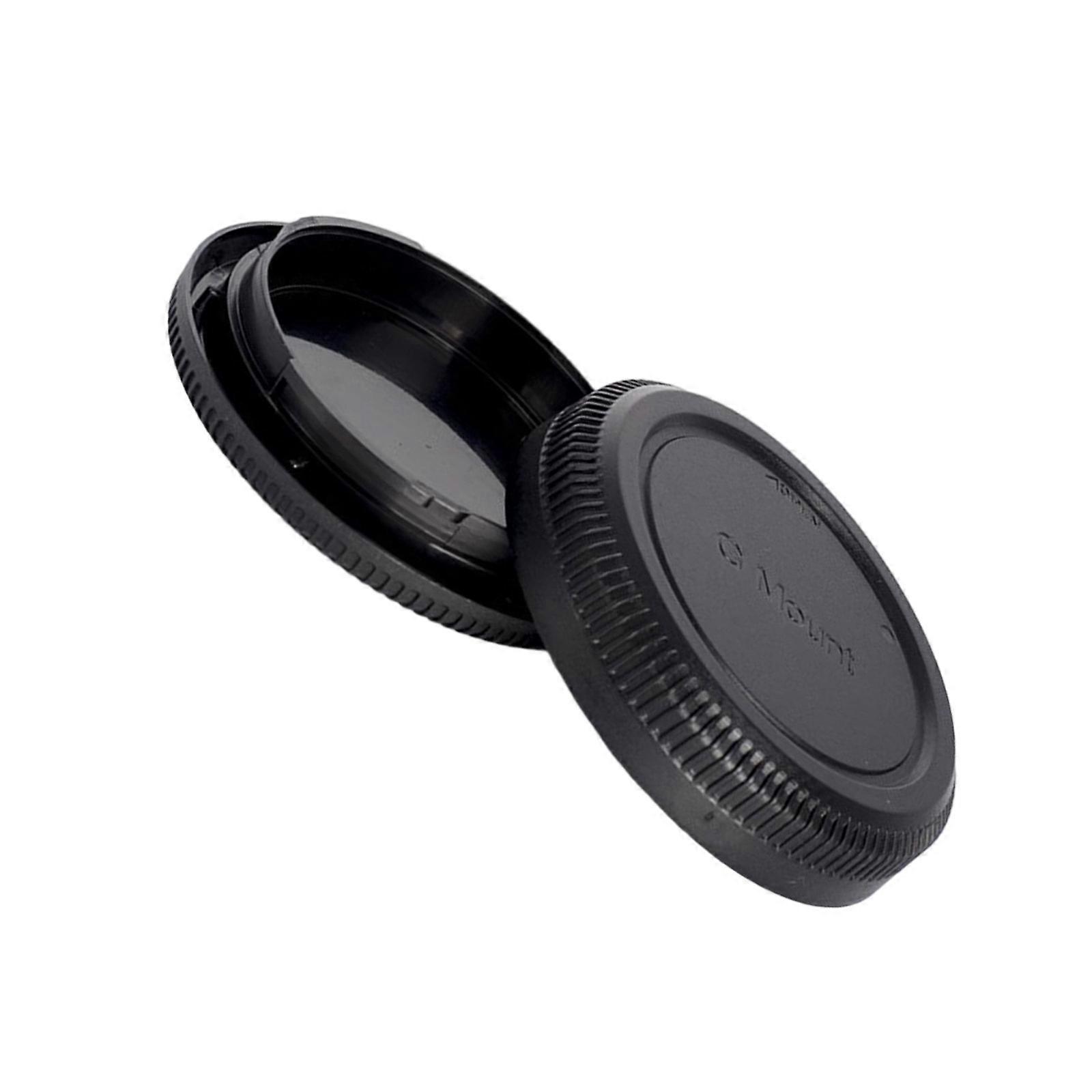 AntiDust Camera Body Front Cover Lens Rear Caps With Textured Edges For GFX50S/GFX50R/GFX100S/100II G Models Cameras Multicolor