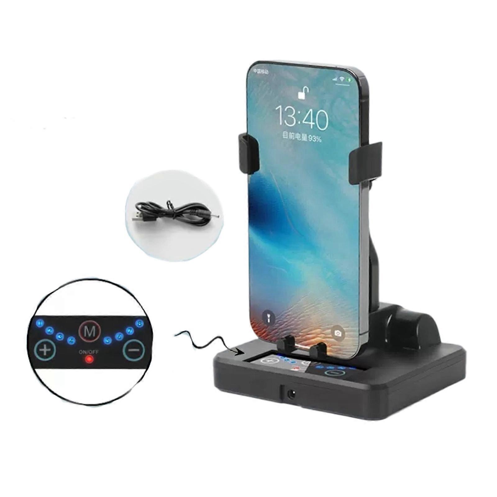 Auto Swing Step Tracking For Smartphones Quiet Operation Adjustable Timer ABS Stainless Steel Multiple Phone Support Multicolor