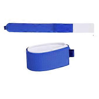 2Pcs Winter Ski Strap Fasteners Tape Protector Pad Adjustable Ski Wraps Ties Ski Band for Families Winter Holiday  Black and white