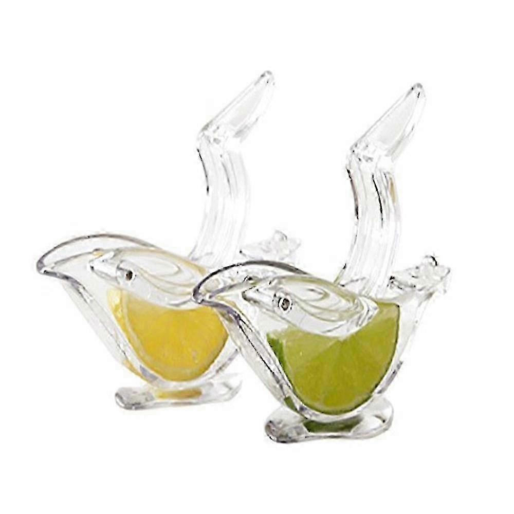 Acrylic Lemon Clip Manual Juicers Fruit Juicing Multi-function Tool Orange Squeezer Fruit Squeezing