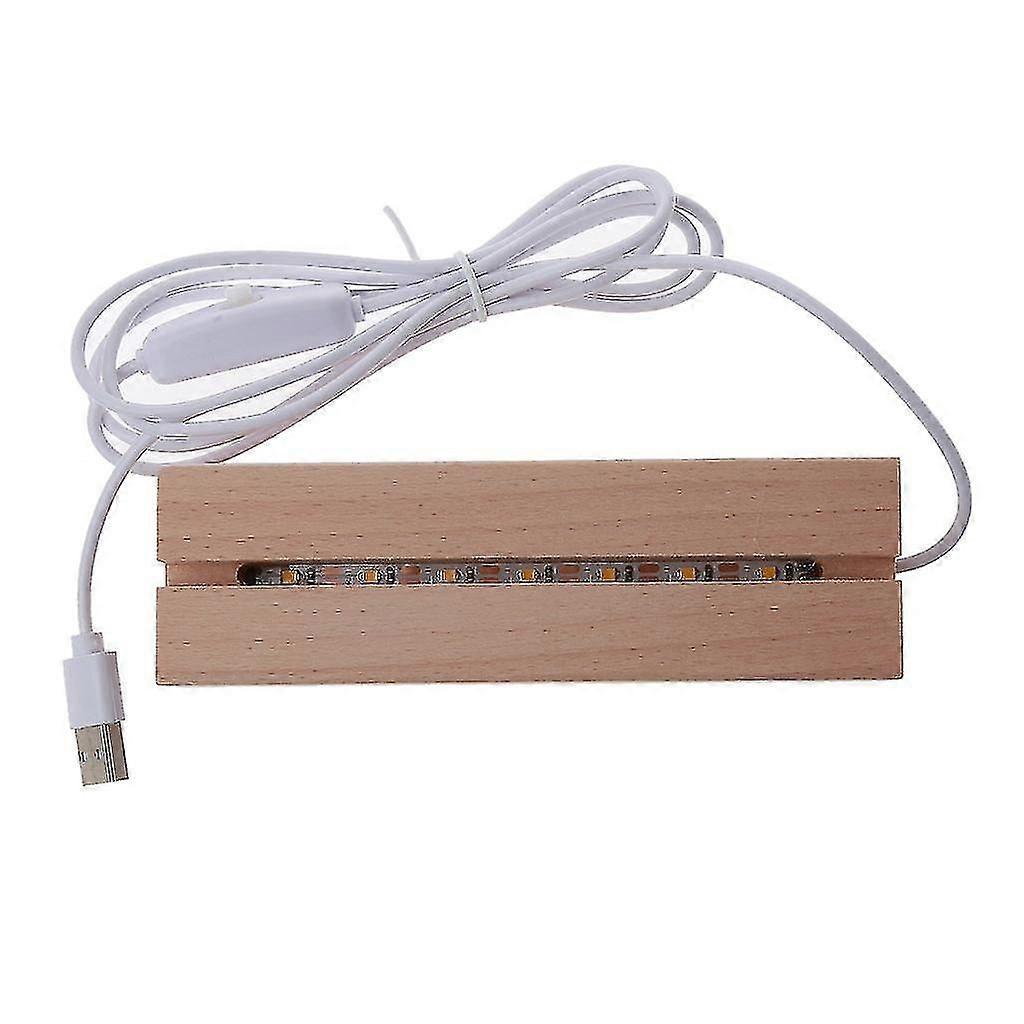 Adjustable Display Base Led Light Stand Base For 3d Crystals Glass Resin Art