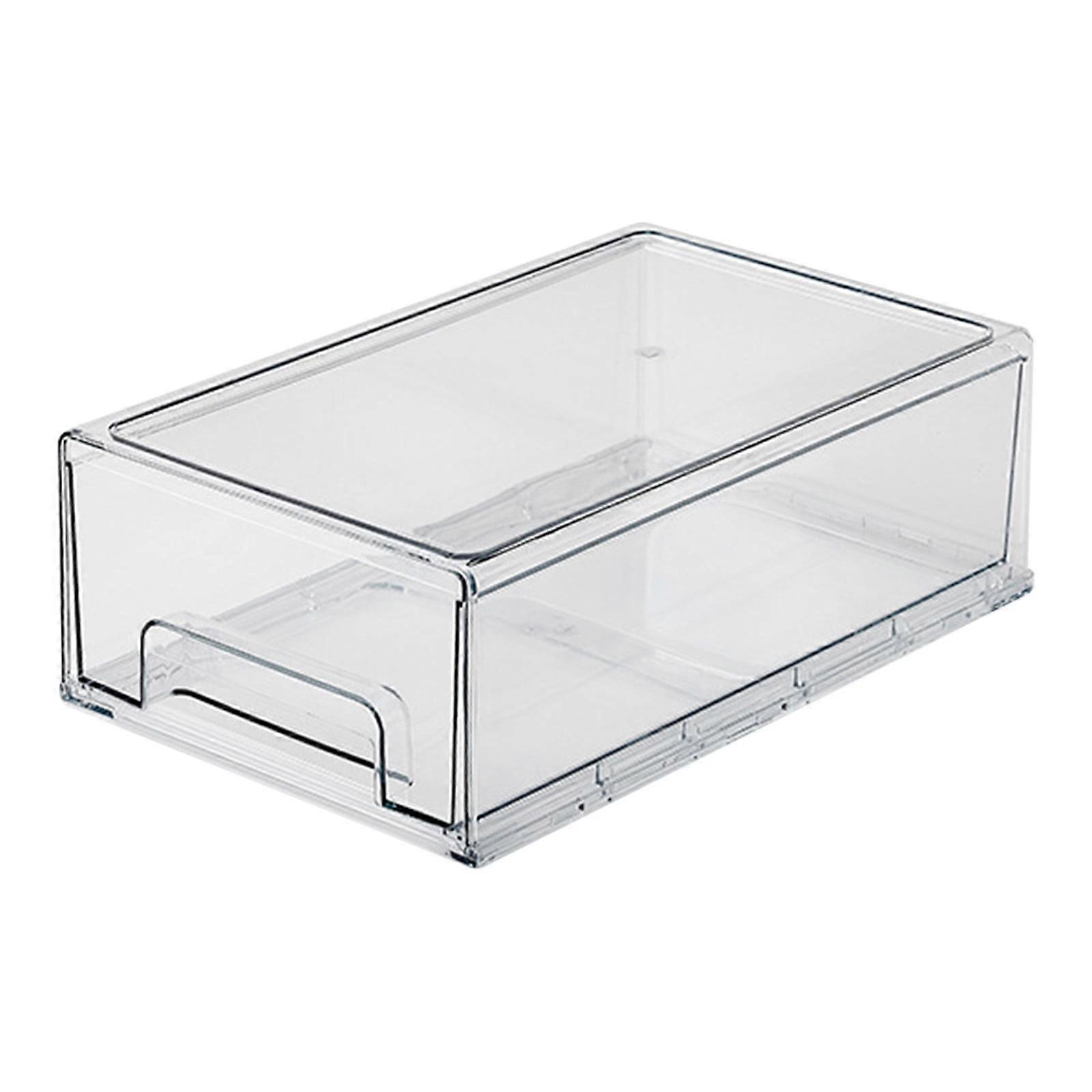 Tahtuvzn Refrigerator Storage Box, Drawer Type Multi-layer Food Sorting Box, Compatible with Home Kitchen Organization & Gifts