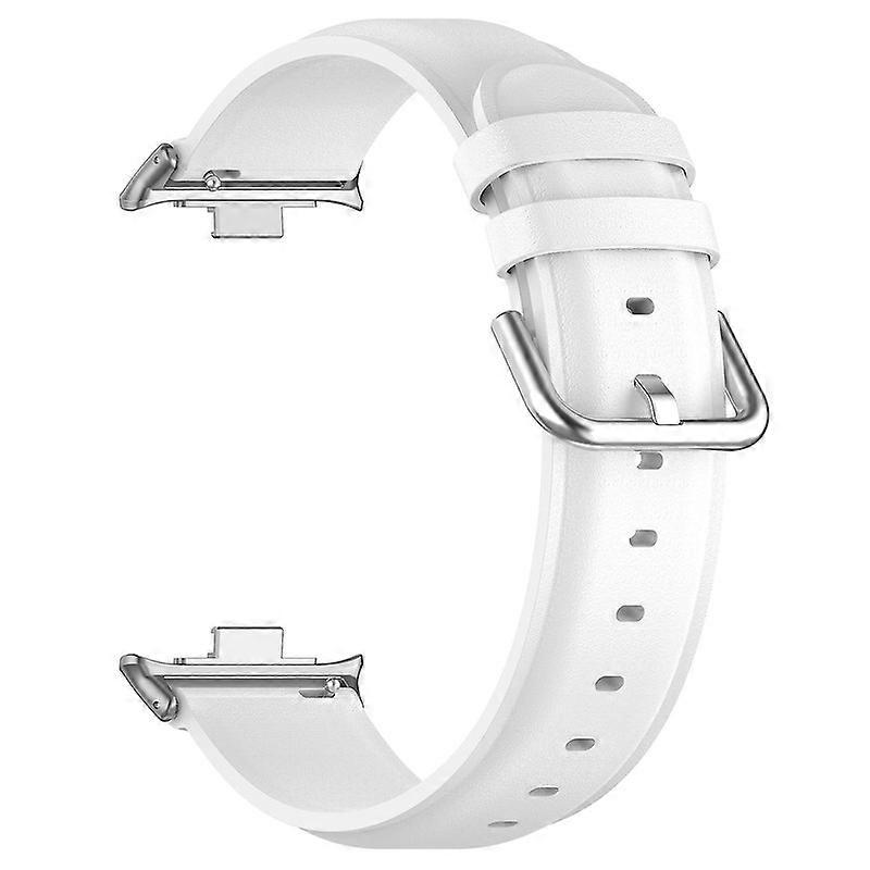 Round Tail Leather Watch Strap For Redmi Watch 4