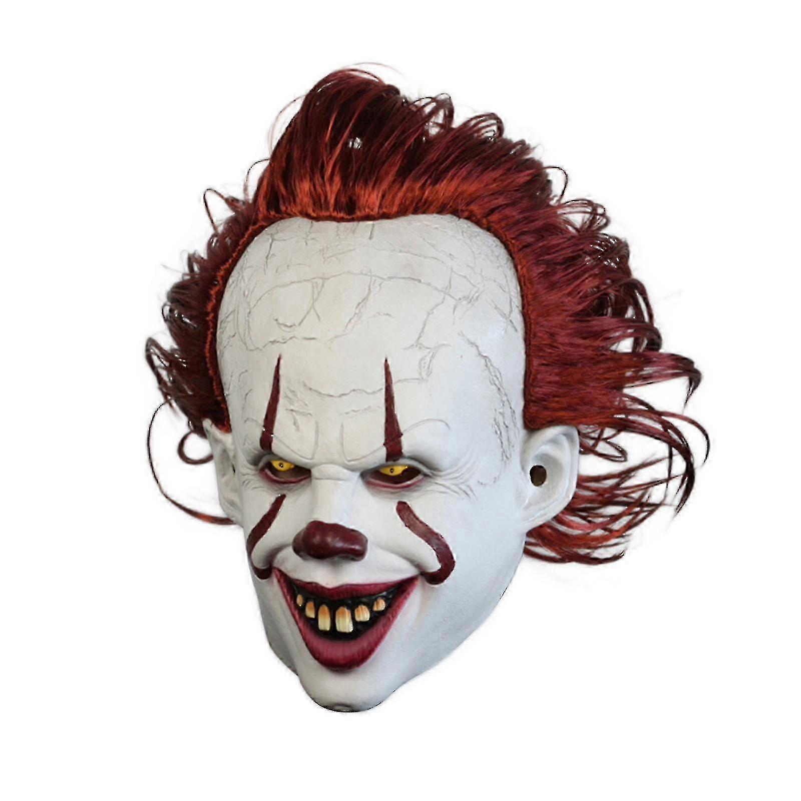 Scary It Pennywise Creepy Clown Mask For Cosplay Decoration