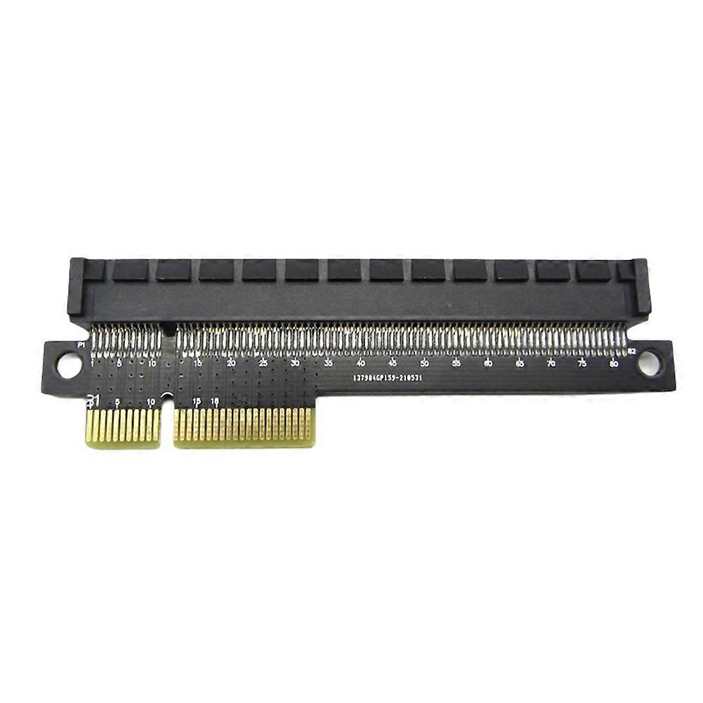 PCI-E 4X to 16X Adapter Card PCI-Express 4X Male to Female Riser Card Converter Computer Motherboar