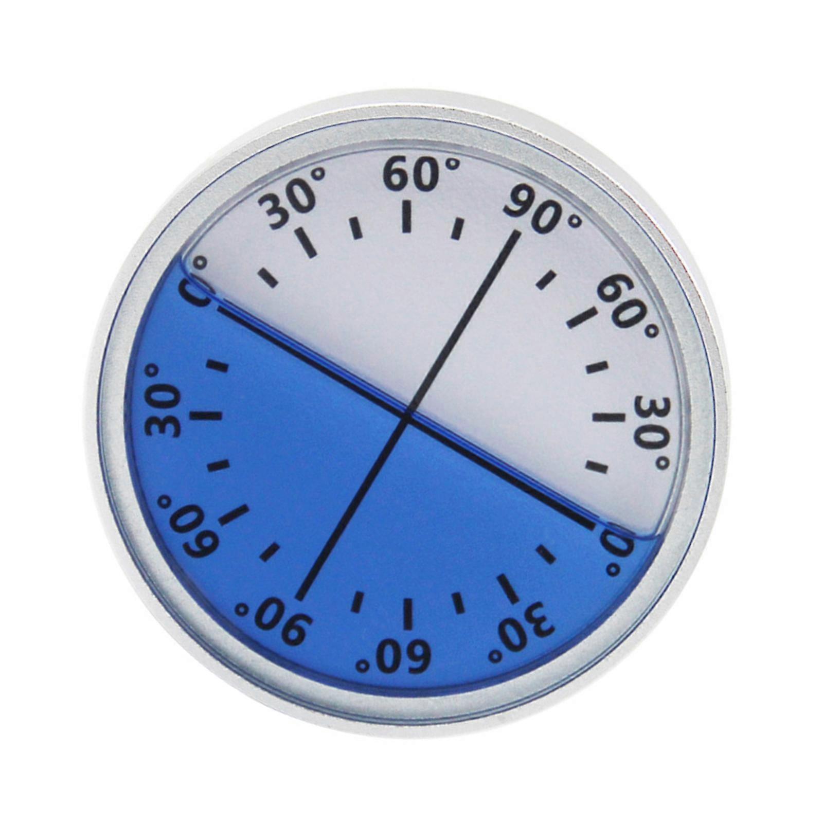 Round Bubble Leveling Tool  Equipment Magnetic Horizontal Bubble Leveling Leveling Tool Measurement Ruler Multicolor