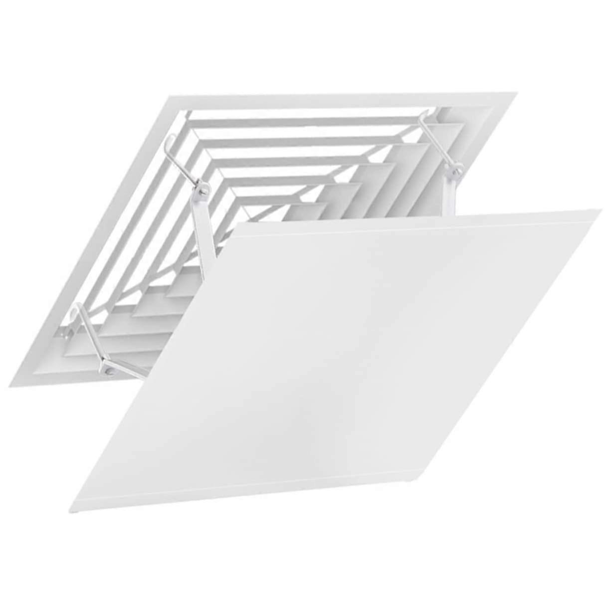 Air Conditioner Vent Deflector Adjustable AC Airflow Redirector for Home Ceiling Draft Control