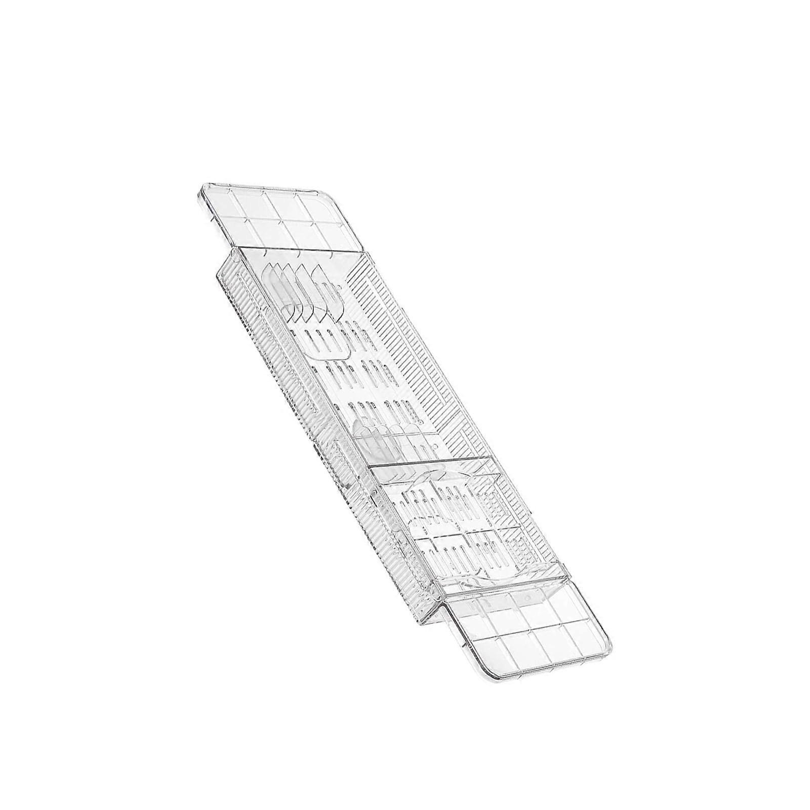 Adjustable Transparent Bathtub Tray Expandable Bath Caddy Holds Drinks and Books for Relaxing Spa Soak