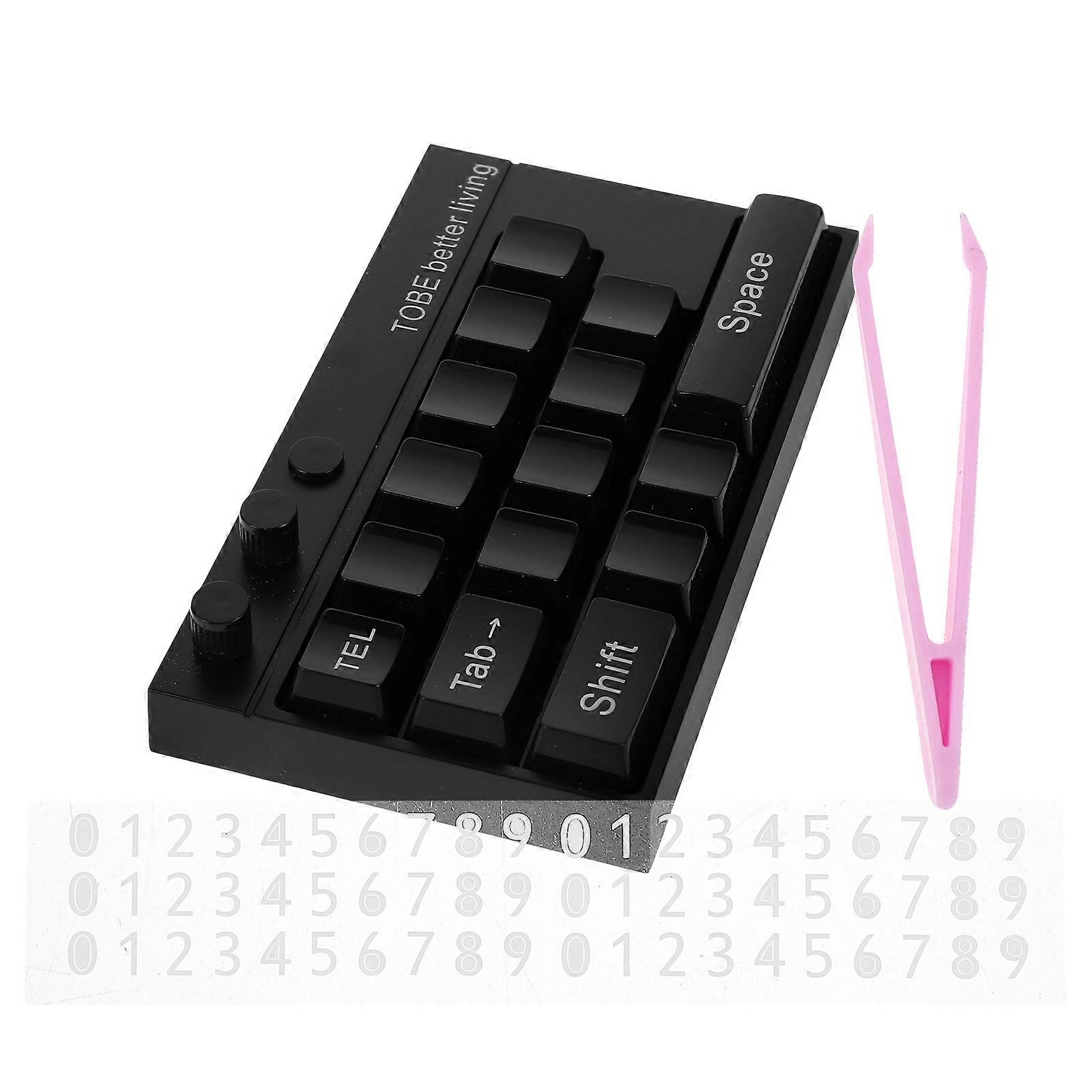 Moving Number Display Plate Parking Number Sign