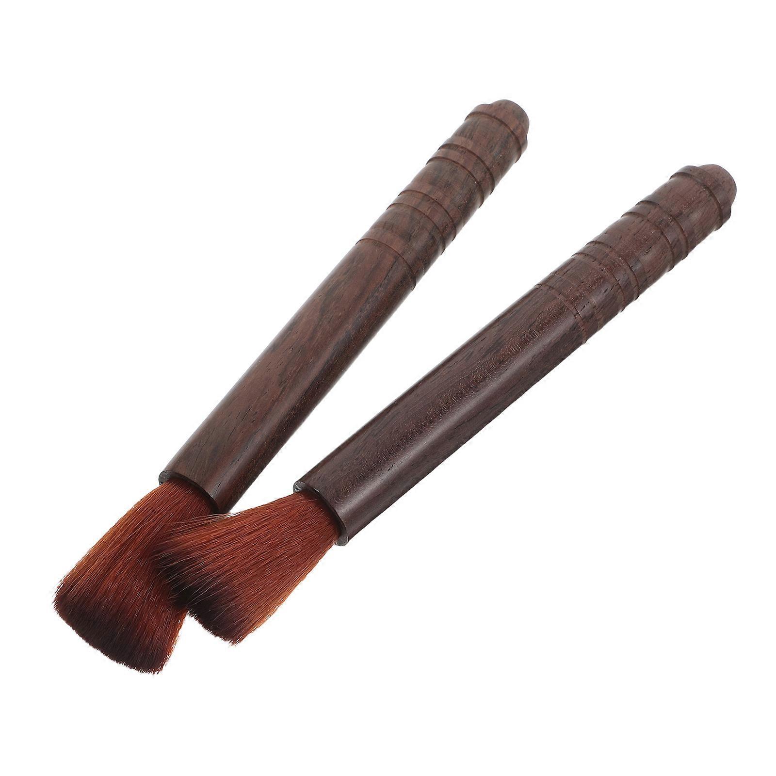 Erhu String Cleaner Soft Bristles Groove Cleaning Brush For Performance Preparation 2Pcs