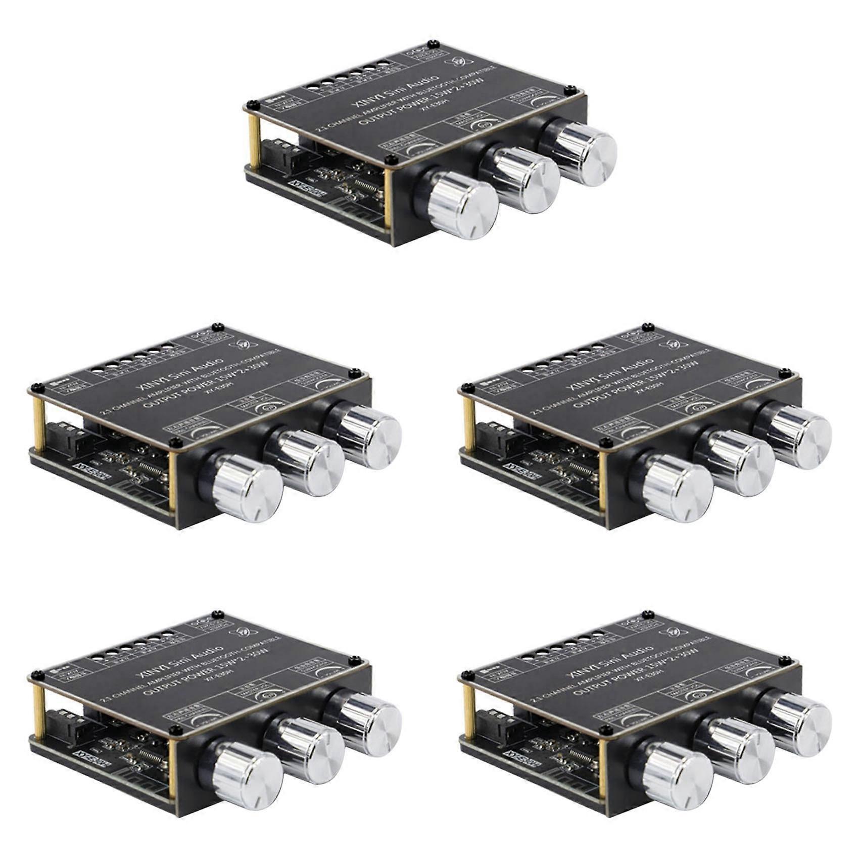 5X XY-E30H 2.1 Channel Bluetooth 5.1 Audio Power Amplifier Board Module High and Low 15Wx2+30W