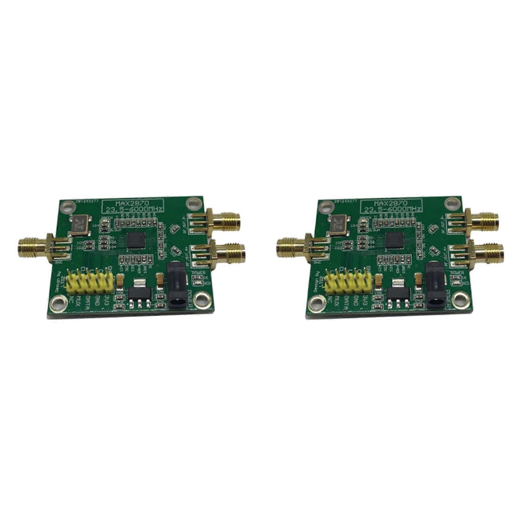 2X LTDZ MAX2870 23.5-6000Mhz RF Signal Source Module Spectrum Signal Source Spectrum Analyzer