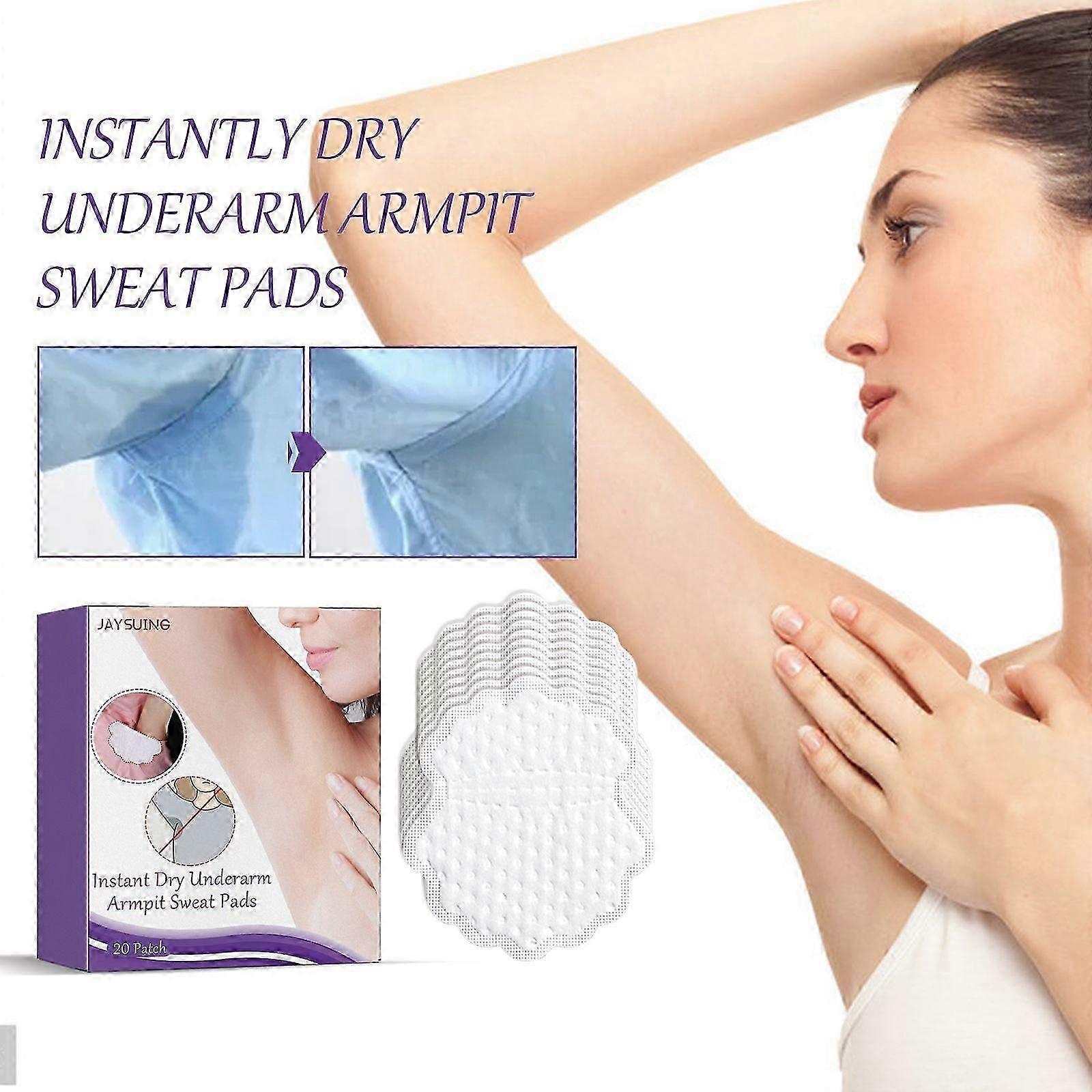 Armpit Sweat Pad, Clean Odors Underarm Deodorant Refreshing Invisible Long-lasting Sweat Absorbing Pad