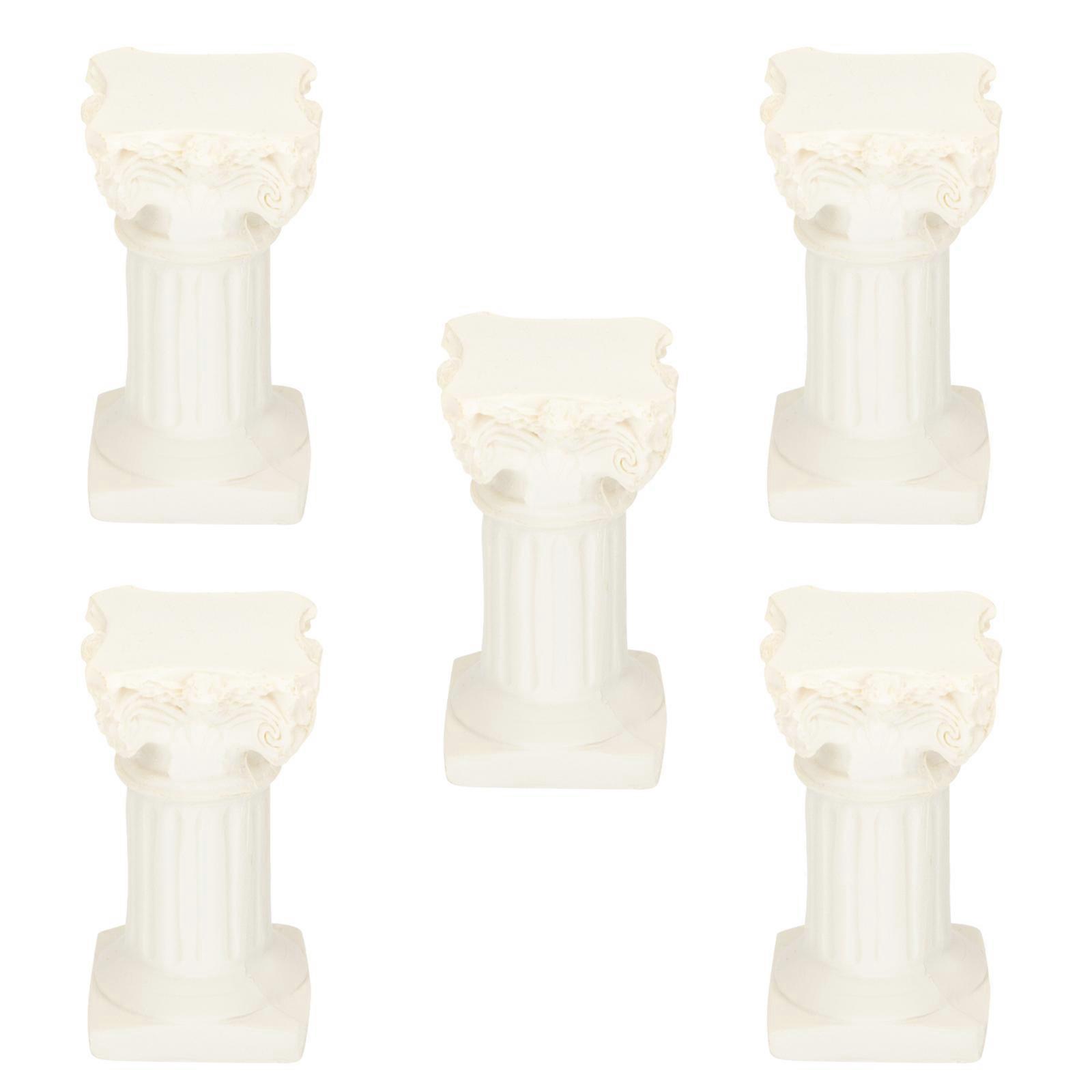Desktop Candlesticks Retro Style Candlestick Decors for 25Pcs