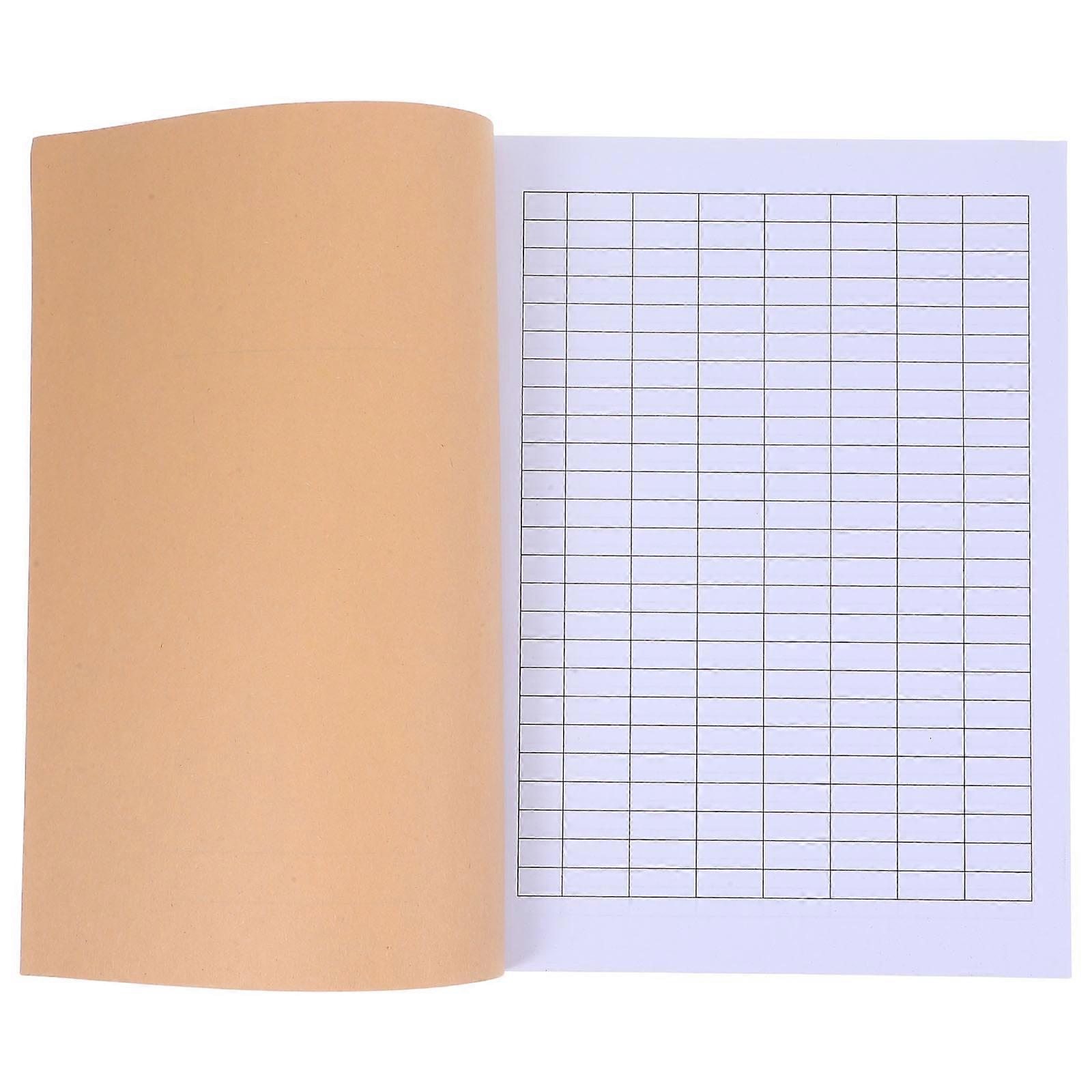 Inventory Record Book Accounting Ledger for Daily Use Financial Management