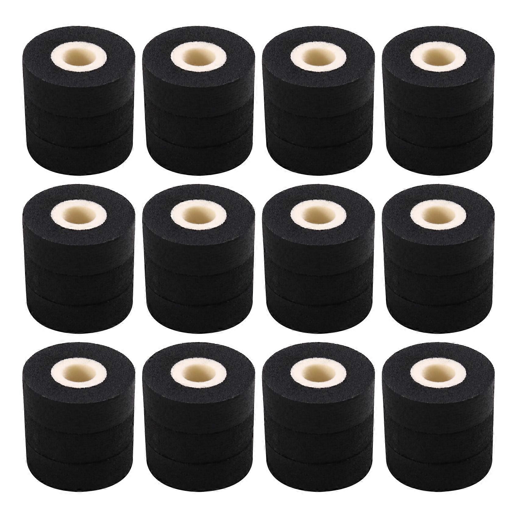 36PCS 36x10mm Black Hot Stamp Coder Ink Roll for MY380F DK1000 DK1100 Coding Sealing Machine