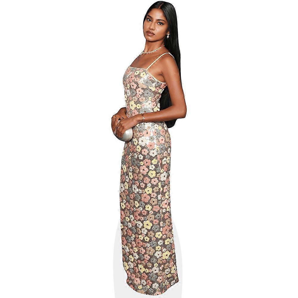 Shini Muthukrishnan (Flowers) Cardboard Cutout (lifesize OR mini size). Standee. Stand Up.